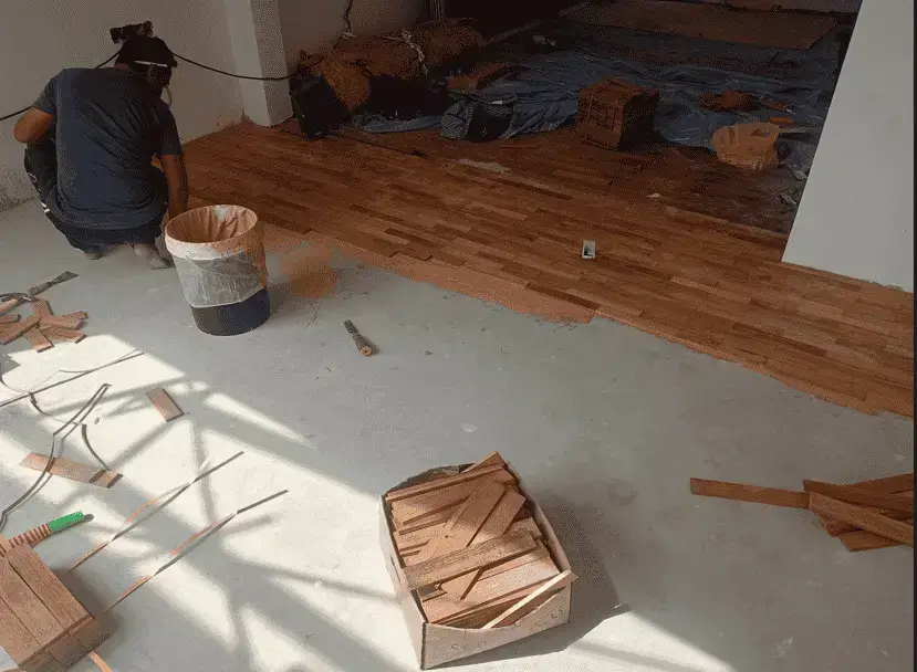 Parquet Floor Repair & Buffing in About Us